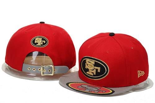 NFL San Francisco 49ers NE Strapback Hat #06